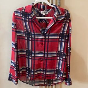 Plaid long sleeve